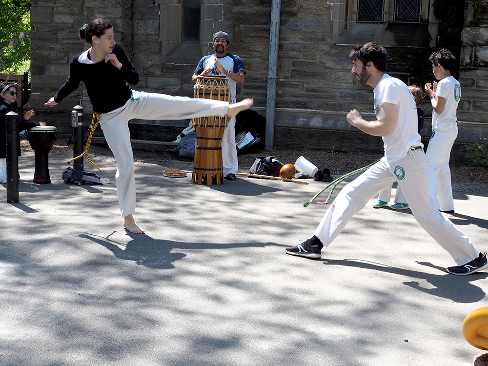 PIC's Day of Play 2019 capoeira demo